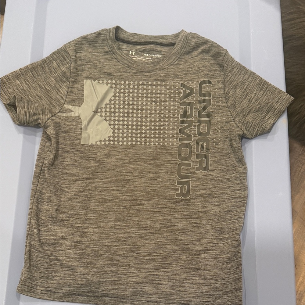 Under Armour Kids' Tan Graphic Tee